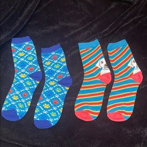 NEW! 2 Pairs of Women’s Dog Themed Socks
